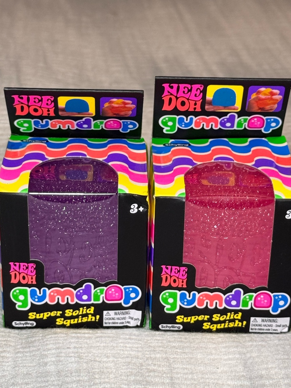 Pink & Purple NeeDoh Gum Drop 🩷💜